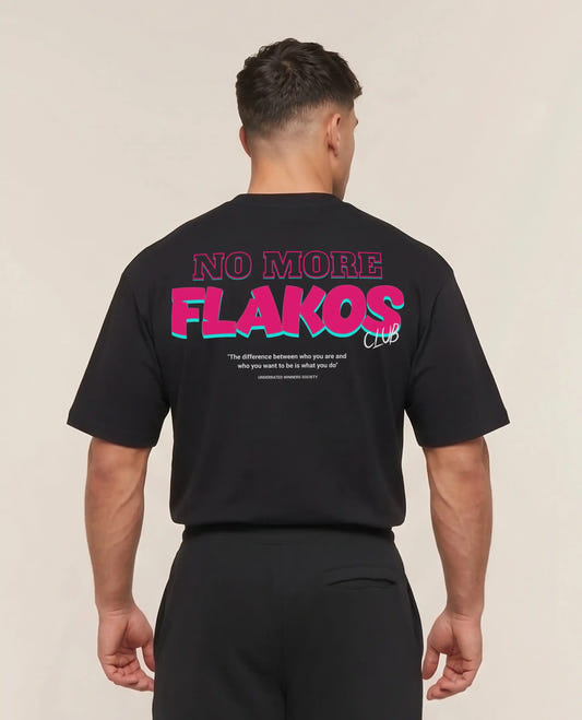 CAMISETA OVERSIZE GYM NO MORE FLAKOS