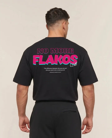 CAMISETA OVERSIZE GYM NO MORE FLAKOS