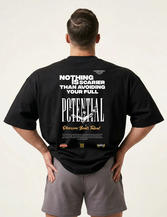 CAMISETA OVERSIZE GYM POTENTIAL