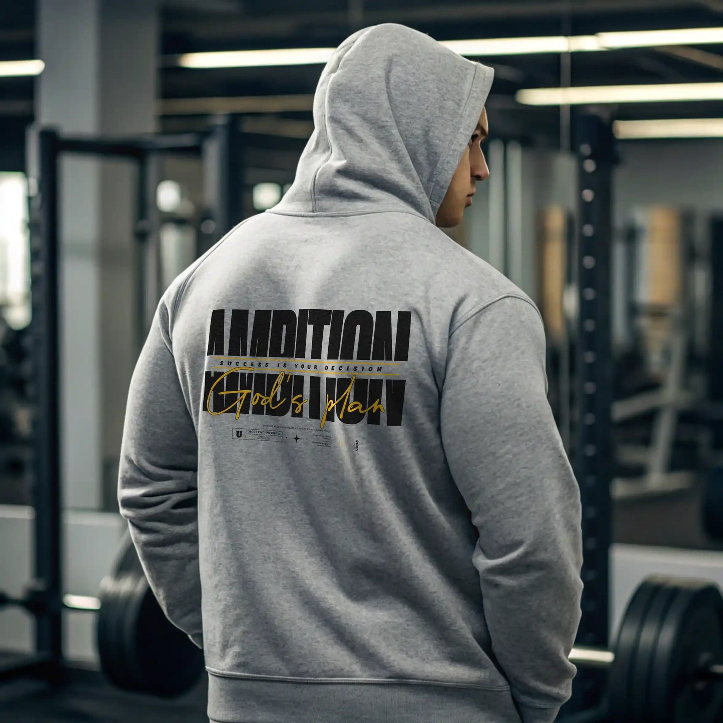 Sudadera gym AMBITION EN UNDERRATED.ES