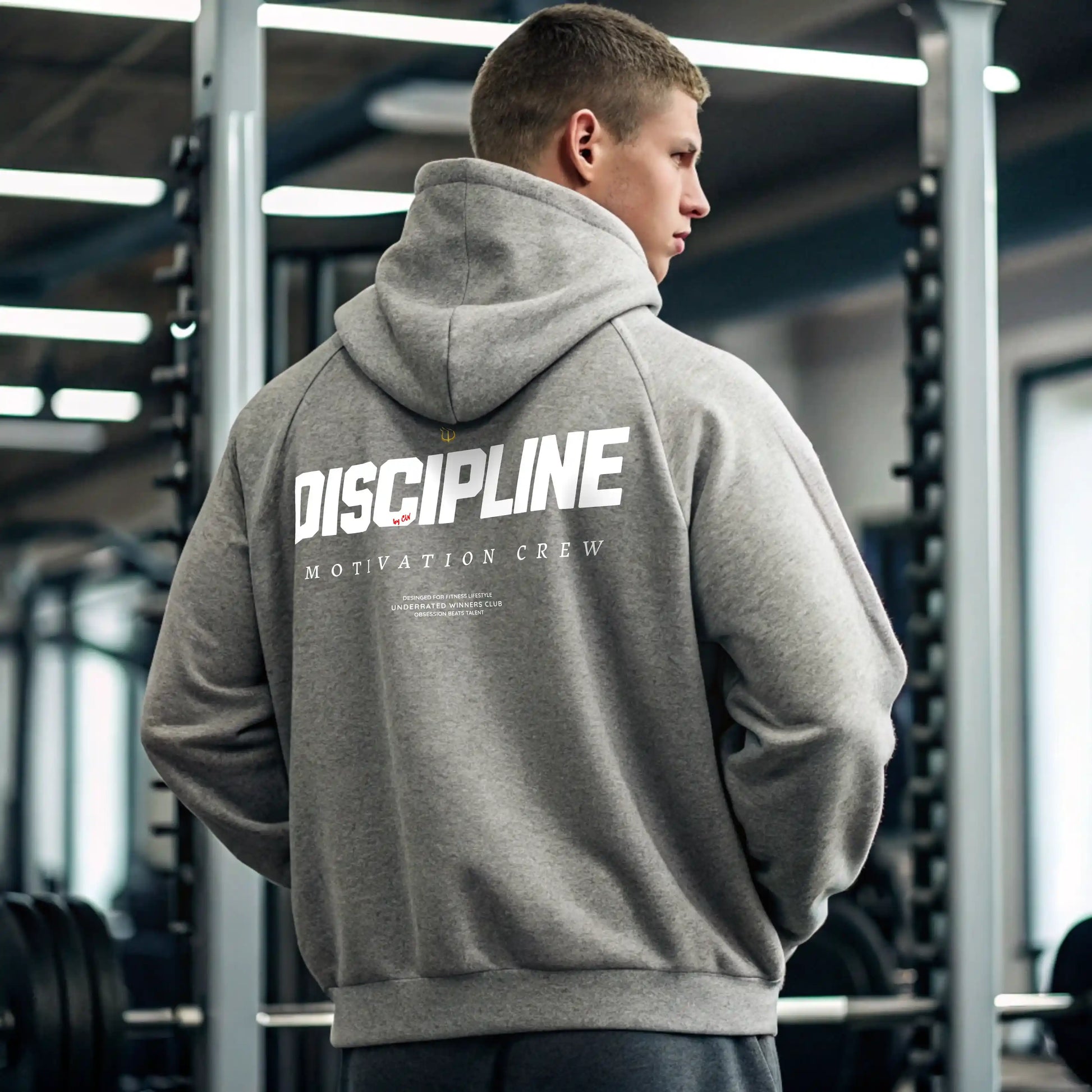 Sudadera gym DISCIPLINE en Underrated.es