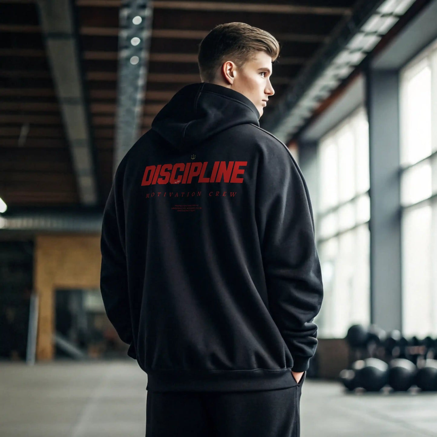 Sudadera gym DISCIPLINE en Underrated.es