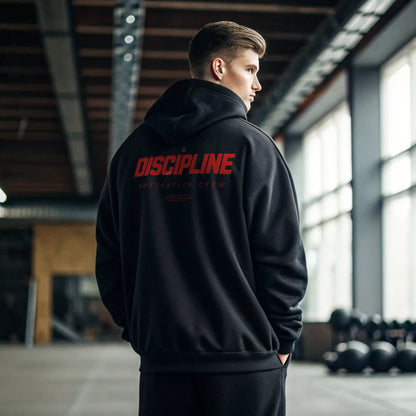 Sudadera gym DISCIPLINE en Underrated.es