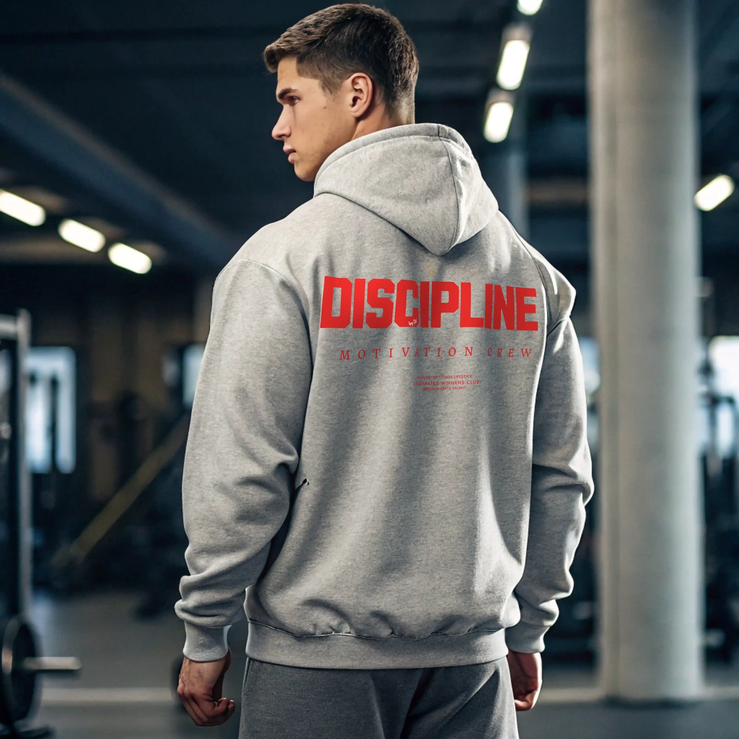 Sudadera gym DISCIPLINE en Underrated.es