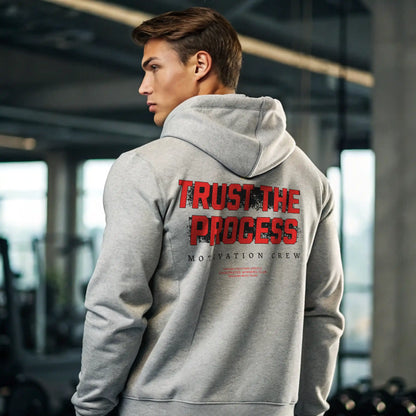Sudadera gym TRUST THE PROCESS en Underrated.es