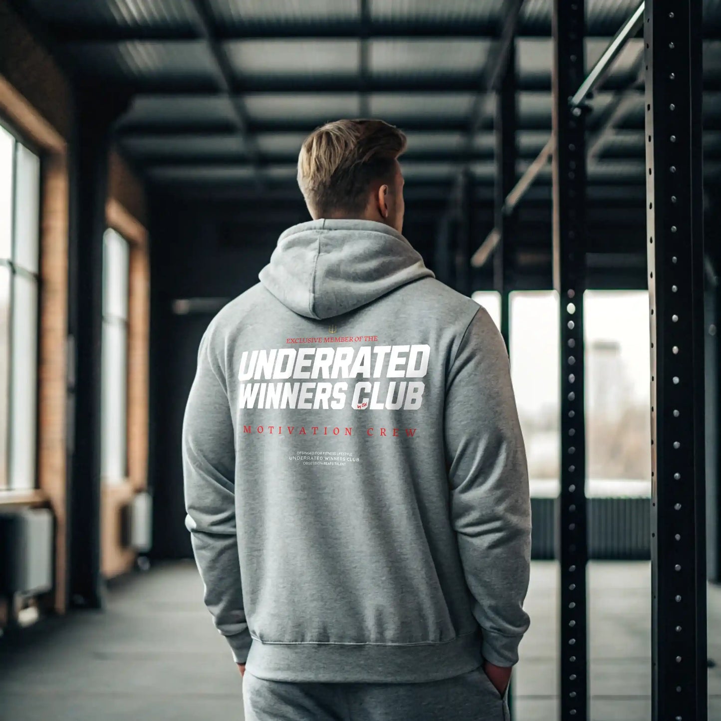 Sudadera gym UNDERRATED WINNERS CLUB en Underrated.es