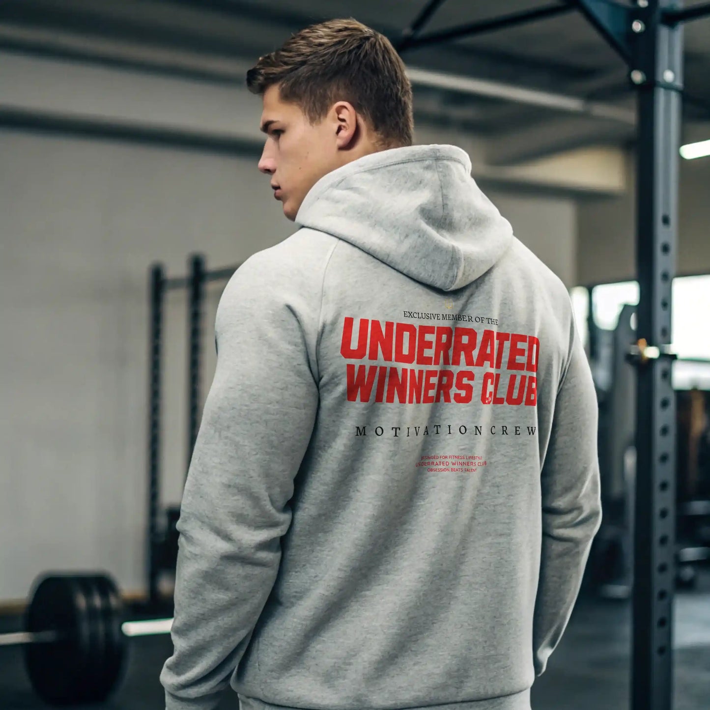 Sudadera gym UNDERRATED WINNERS CLUB en Underrated.es