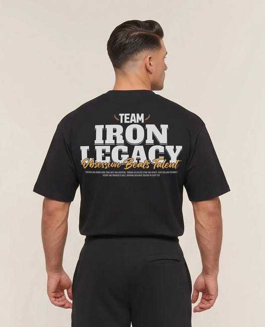 CAMISETA OVERSIZE GYM TEAM IRON LEGACY