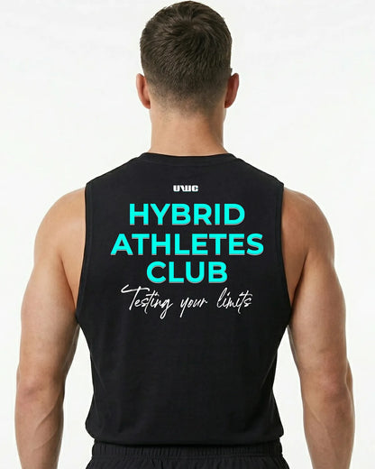 Tank TOP HYBRID ATHLETES CLUB - camisetas sin mangas - underrated - azul