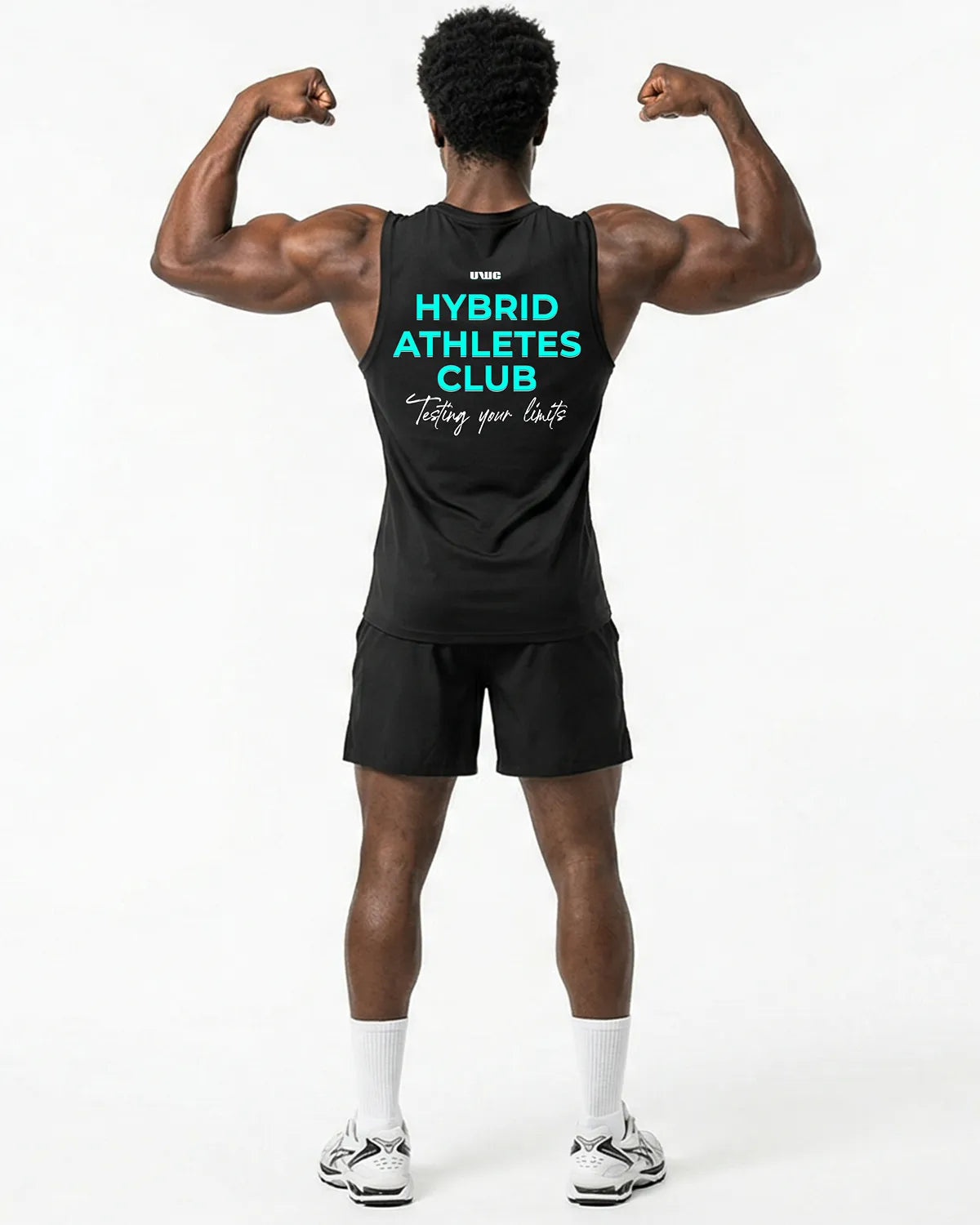 Tank TOP HYBRID ATHLETES CLUB - camiseta sin mangas gym - azul - underrated