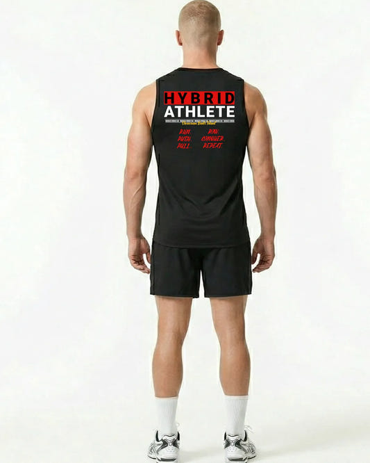 Camiseta sin mangas hyrox underrated roja
