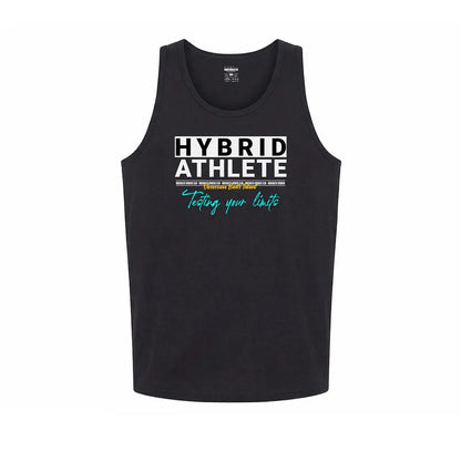 Tank TOP HYBRID RACE FRONT blanca - camisetas hyrox