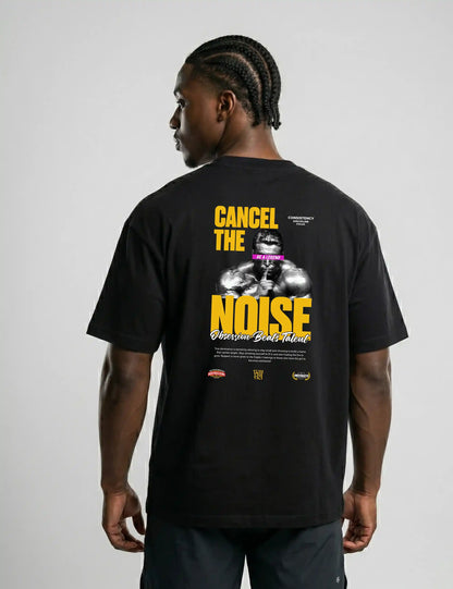 CAMISETA OVERSIZE GYM CANCEL THE NOISE OVERSIZE UNDERRATED