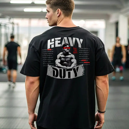 camiseta oversize gym HEAVYDUTY en Underrated