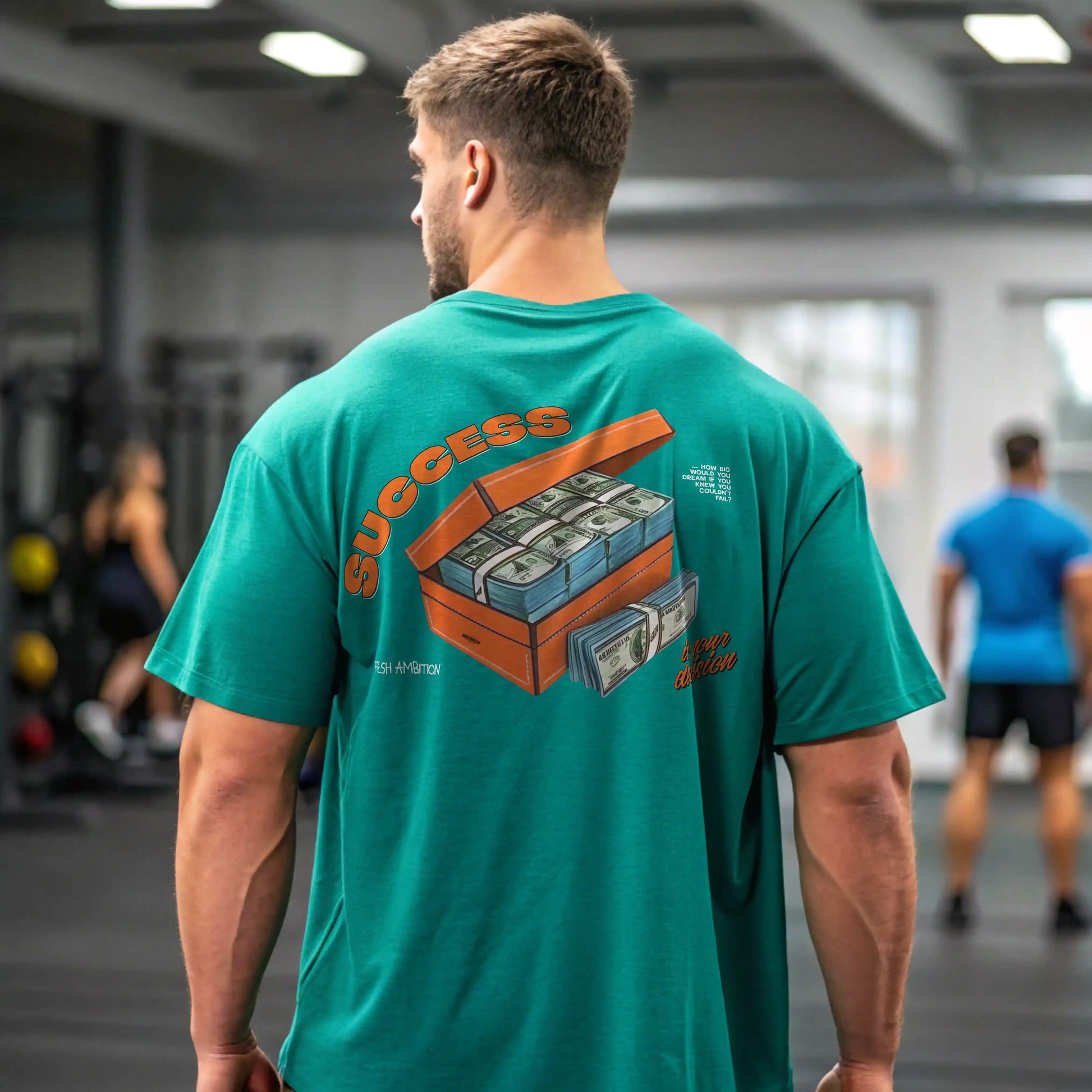 camiseta oversize success is your decision en underrated.es