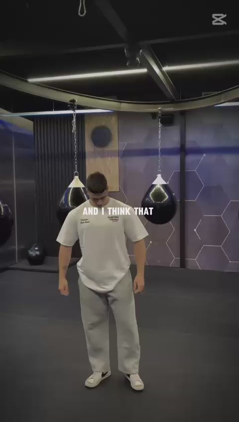 Camiseta oversize gym LEG DAY en UNDERRATED